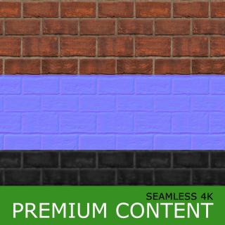 Seamless Textures of Wall Bricks